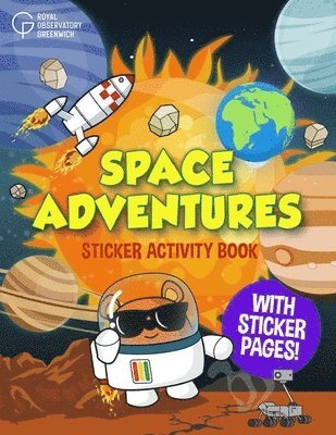 Space Adventures Sticker Activity Book 1