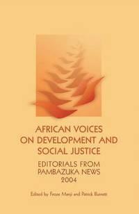 bokomslag African Voices on Development and Social Justice