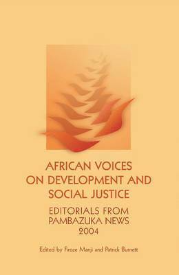 Patrick Burnett, Firoze Manji - African Voices on Development and Social Justice, Häftad