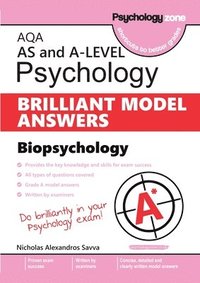 bokomslag AQA Psychology BRILLIANT MODEL ANSWERS: Biopsychology: AS and A-level