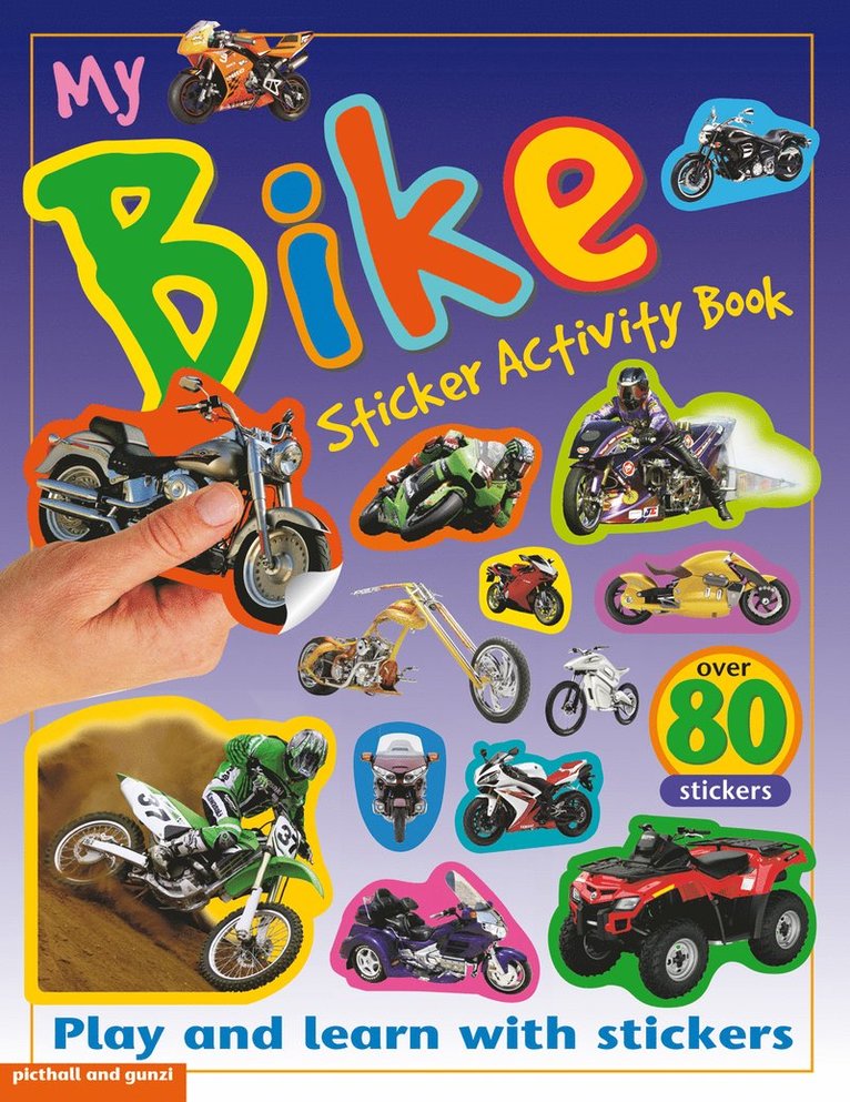 Chez Picthall - My Sticker Activity Books: Bikes, Häftad