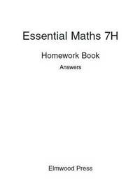 bokomslag Essential Maths 7H Homework Book Answers