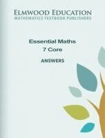 Michael White, David Rayner - Essential Maths 7 Core Answers, Häftad