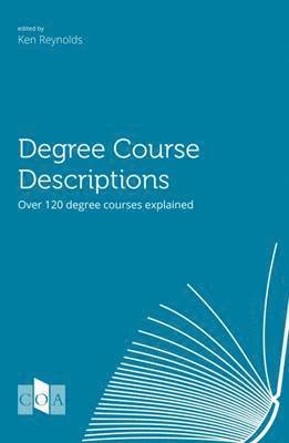 Ken Reynolds - Degree Course Descriptions, Häftad