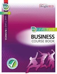 bokomslag BrightRED Course Book Level 3 and 4 Business