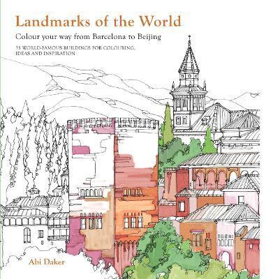 Landmarks of the World Colouring