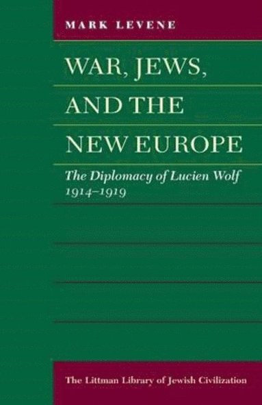 bokomslag War, Jews and the New Europe