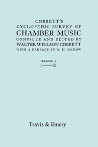 bokomslag Cobbett's Cyclopedic Survey of Chamber Music. Vol.2. (Facsimile of First Edition).