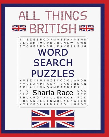 bokomslag All Things British Word Search Puzzles