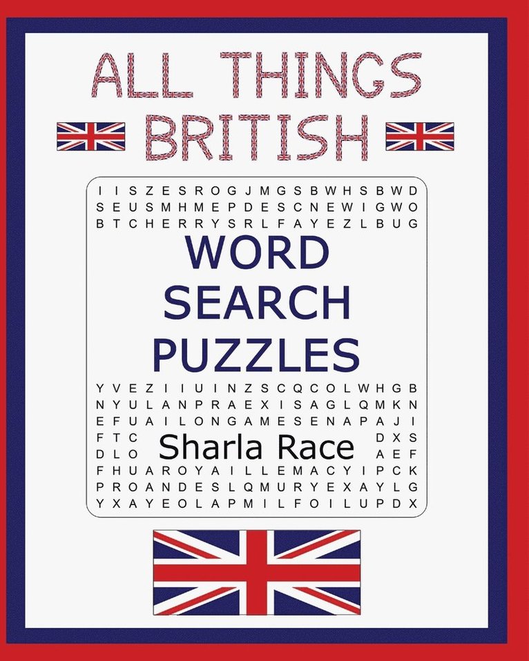 All Things British Word Search Puzzles 1