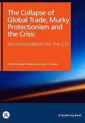 bokomslag The Collapse of Global Trade, Murky Protectionism, and the Crisis