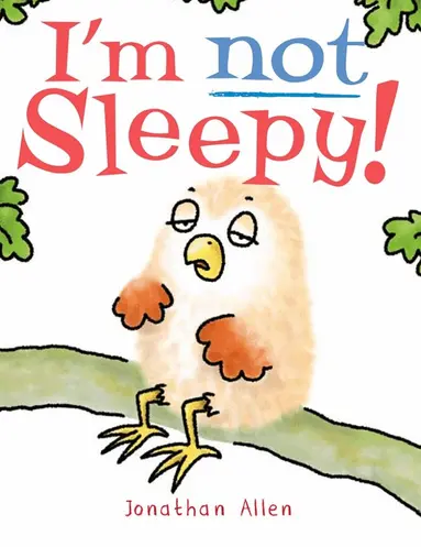 Jonathan Allen - I'm Not Sleepy!, Kartonnage