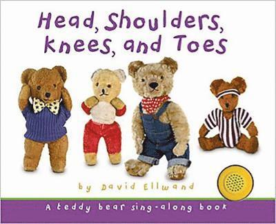 David Ellwand - Head, Shoulders, Knees and Toes Sound book Teddy Sound book, Kartonnage