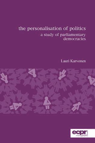 bokomslag Personalisation of Politics