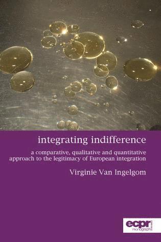 Virginie Van Ingelgom - Integrating Indifference, Häftad