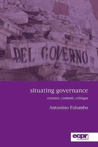 bokomslag Situating Governance