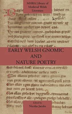 bokomslag Early Welsh Gnomic and Nature Poetry