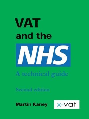 bokomslag VAT and the NHS