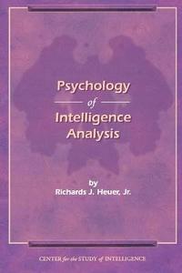 bokomslag Psychology of Intelligence Analysis