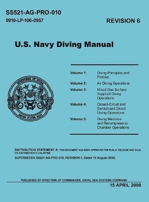 bokomslag U.S. Navy Diving Manual (Revision 6, April 2008)