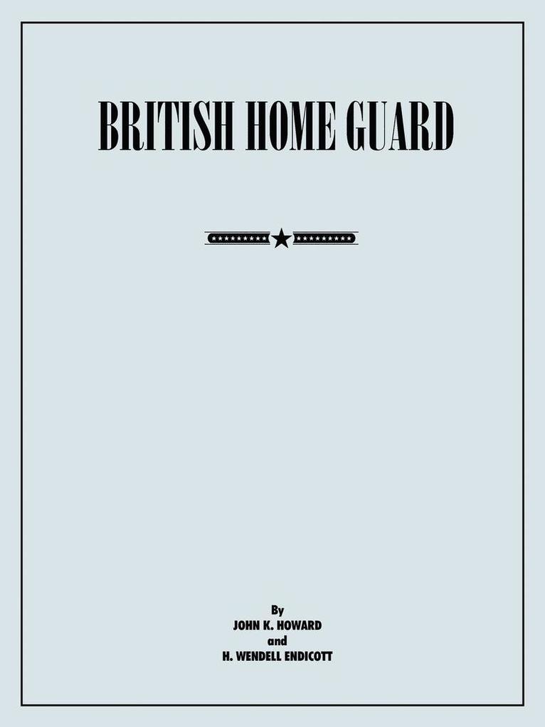 British Home Guard 1