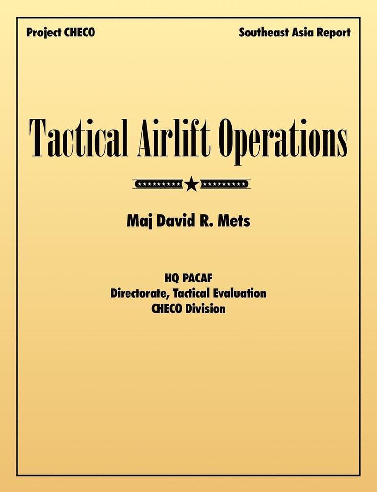 Tactical Airlift Operations 1
