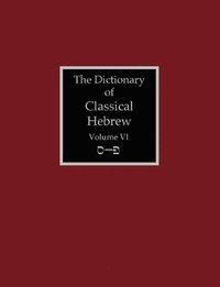 bokomslag The Dictionary of Classical Hebrew Volume 6