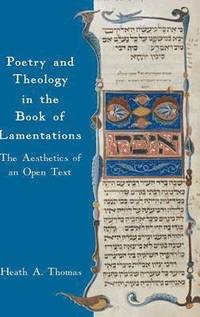 bokomslag Poetry and Theology in the Book of Lamentations