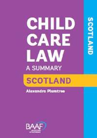 bokomslag Child Care Law: Scotland