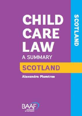 bokomslag Child Care Law: Scotland