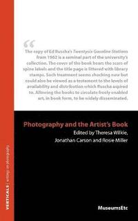 bokomslag Photography and the Artist's Book