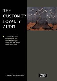 bokomslag Customer Loyalty Audit