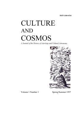 Culture and Cosmos Vol 1 Number 1 1
