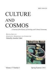 bokomslag Culture and Cosmos Vol 17 Number 1