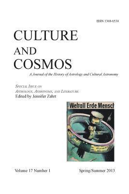 bokomslag Culture and Cosmos Vol 17 Number 1