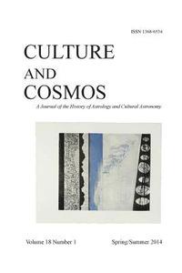bokomslag Culture and Cosmos Vol 18 Number 1
