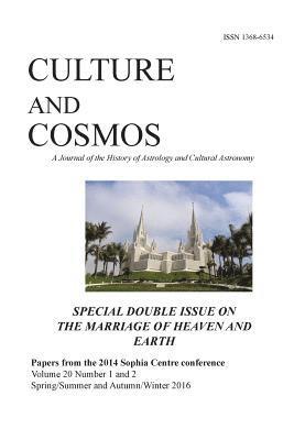 Culture and Cosmos Vol 20 1 and 2 1