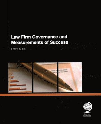 bokomslag Law Firm Governance and Measurements of Success