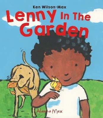 Lenny in the Garden 1