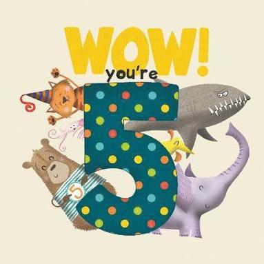 bokomslag WOW! You're Five birthday book