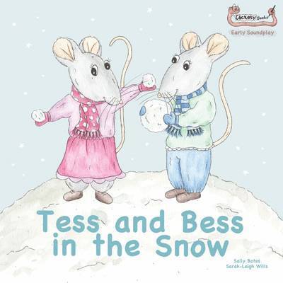 Tess and Bess in the Snow 1