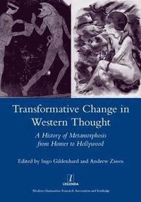 bokomslag Transformative Change in Western Thought