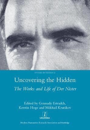 Gennady Estraikh - Uncovering the Hidden, Inbunden