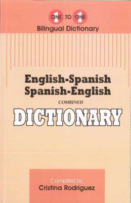 C. Rodriguez - English-Spanish & Spanish-English One-to-One Dictionary, Häftad
