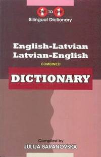 bokomslag English-Latvian & Latvian-English One-to-One Dictionary