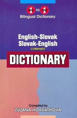 bokomslag English-Slovak & Slovak-English One-to-One Dictionary