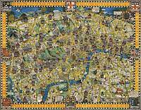 Gill's Wonderground Map of London Town, 1914 1