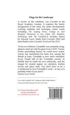 Nicholas James, Edward Lucie-Smith - Elecy For The Landscape: Late John Constable at the Royal Academy, Inbunden