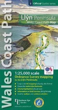 bokomslag Llyn Peninsula Coast Path Map