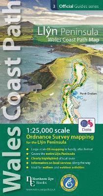 bokomslag Llyn Peninsula Coast Path Map